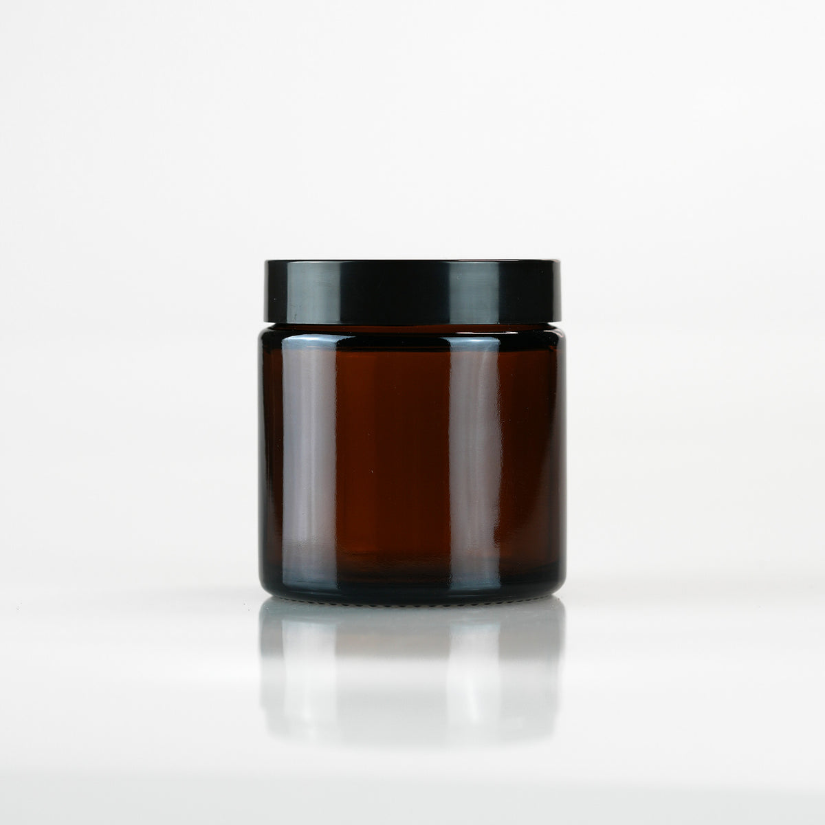 120ml Amber Glass Jar + Cap