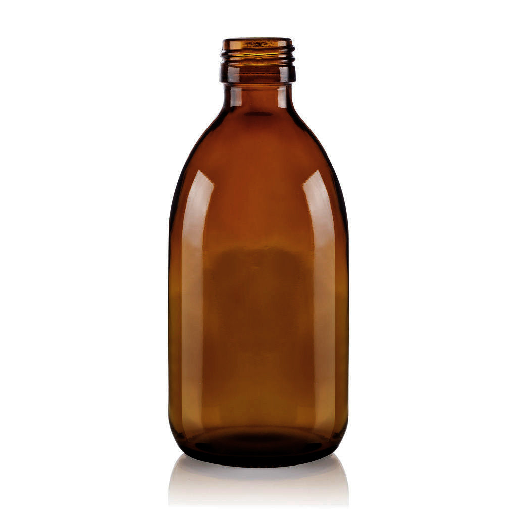 300ml Amber Glass Tulip Bottle