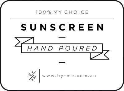 SMALL Sunscreen Decal - White image 0