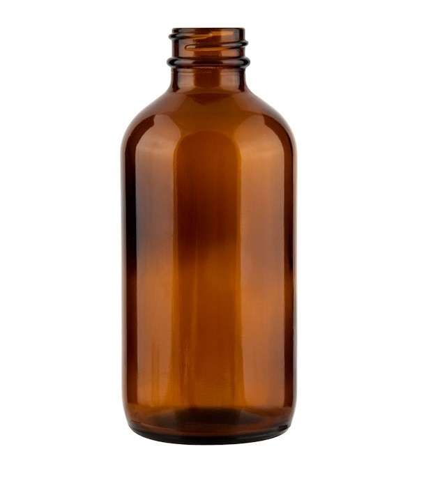 250ml Amber Glass Midi Bottle image 0