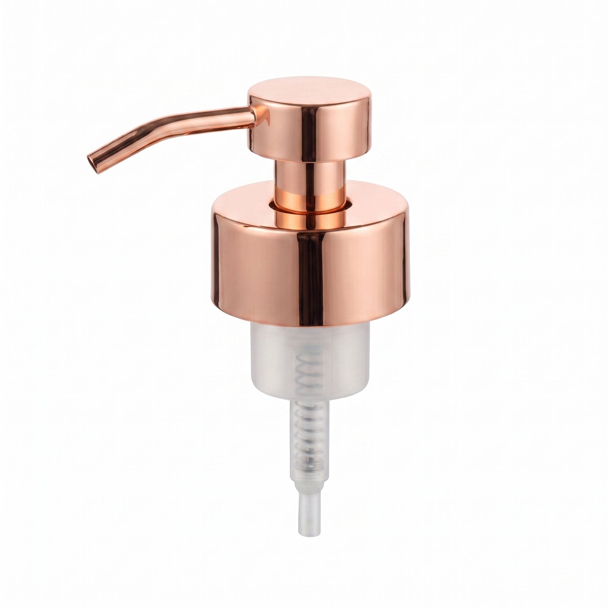 Foaming soap dispenser pump head 45mm - Rose Gold
